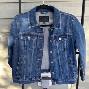 Banana Republic Blue Denim Jean Jacket (Medium Petite)